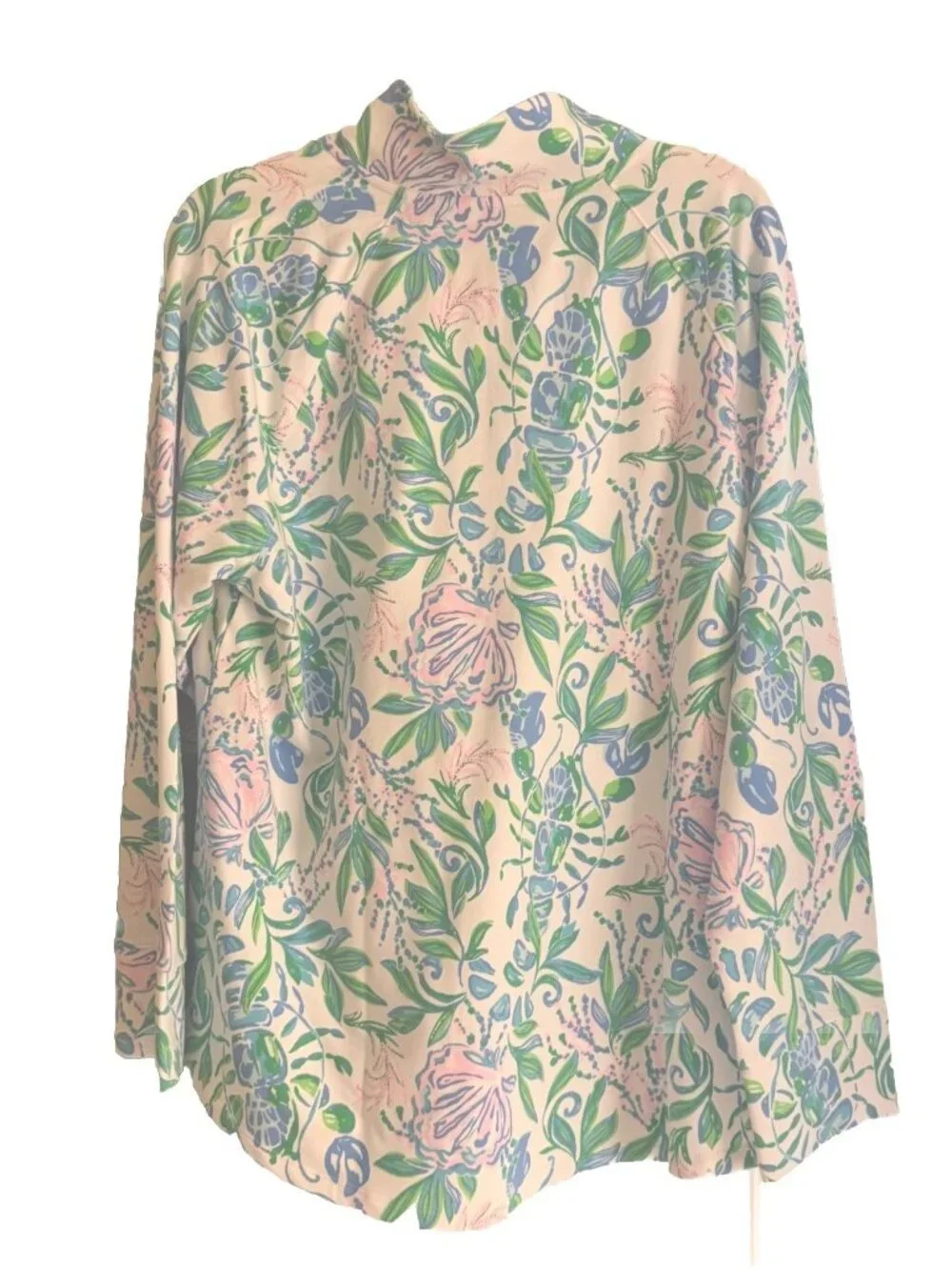 LILLY PULITZER  Skipper Popover Top  JUST A PINCH  Size XXL NWT - Picture 3 of 8